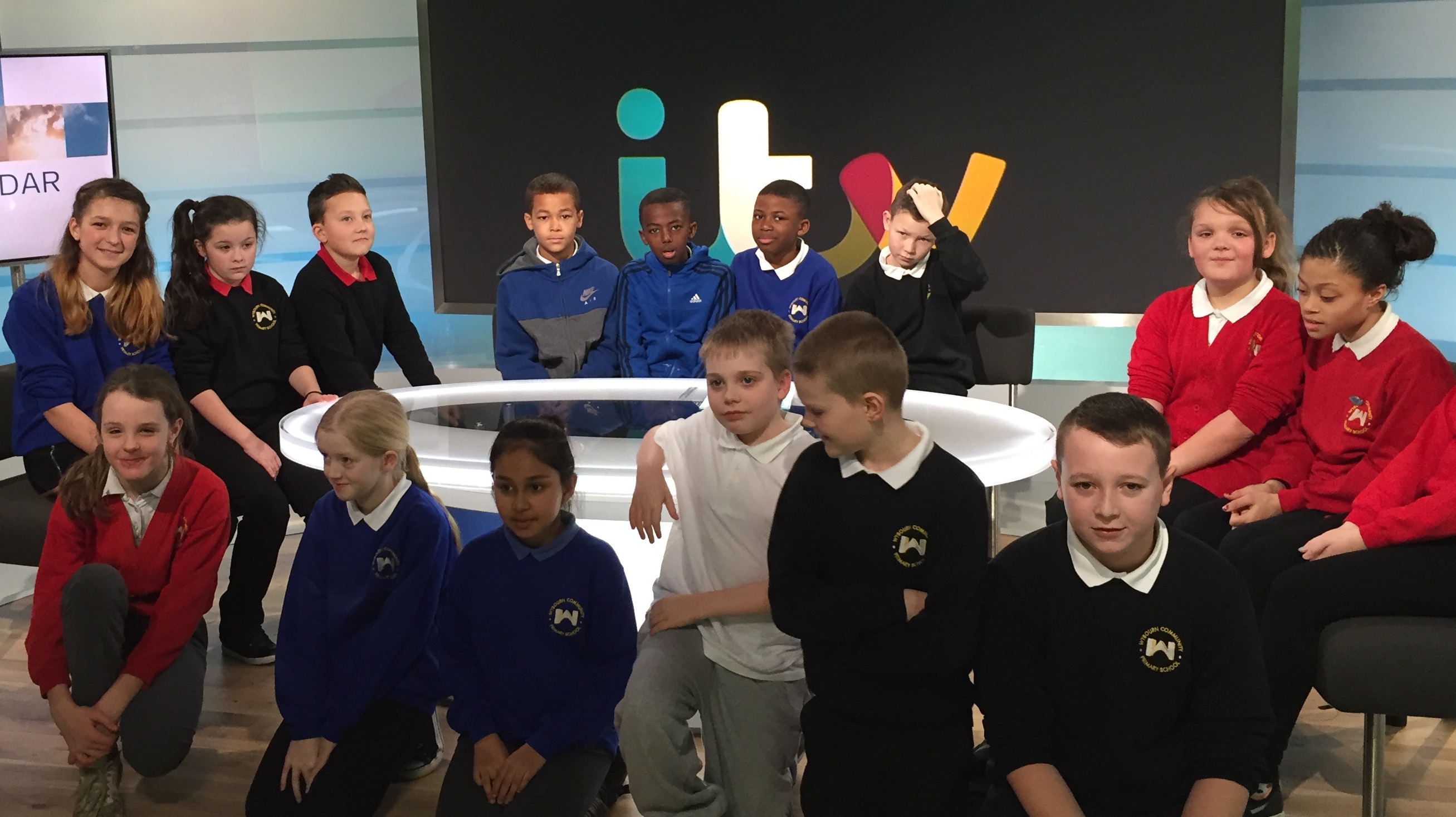Sheffield pupils treated to Calendar studio visit ITV News Calendar