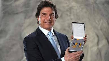 Tom Cruise awarded US Navy honour for his role in Top Gun