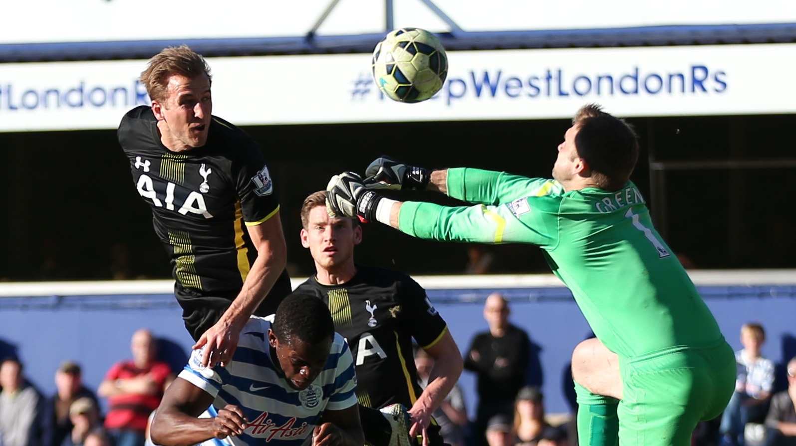 Premier League match report QPR 12 Spurs ITV News