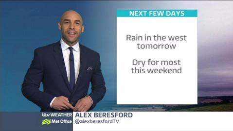 Rain on the way.. | ITV News