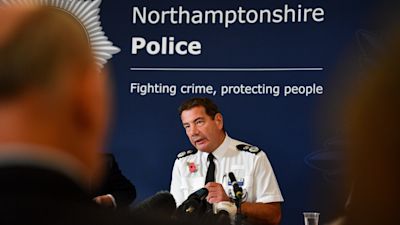 Nick Adderley has been suspended by Northamptonshire Police. Credit PA