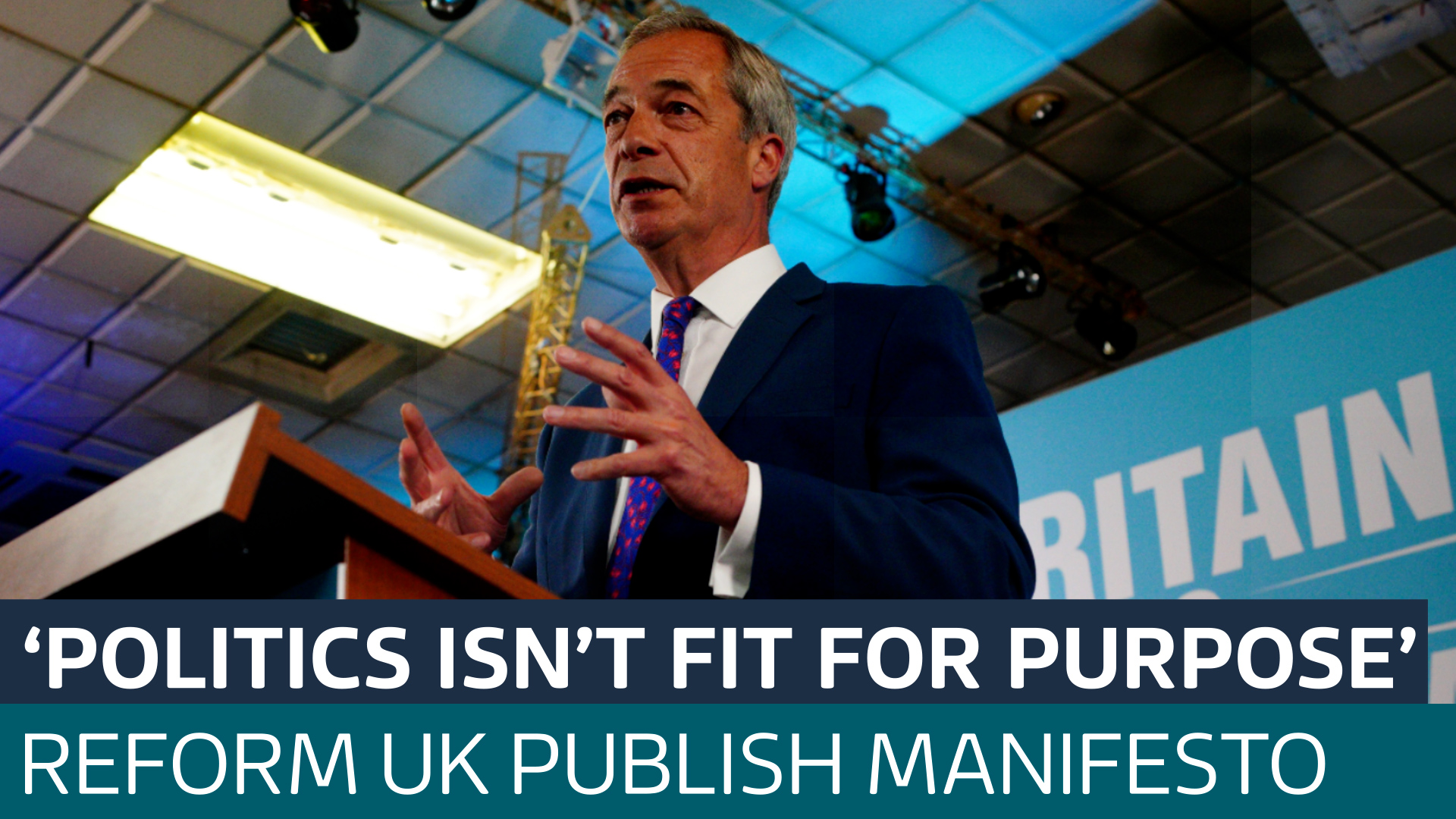 Reform makes immigration pledges as Nigel Farage unveils 'contract with ...