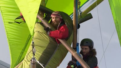 Extinction Rebellion protesters have blockaded the Amazon distribution centre in Peterborough
Copyright: ITV News
