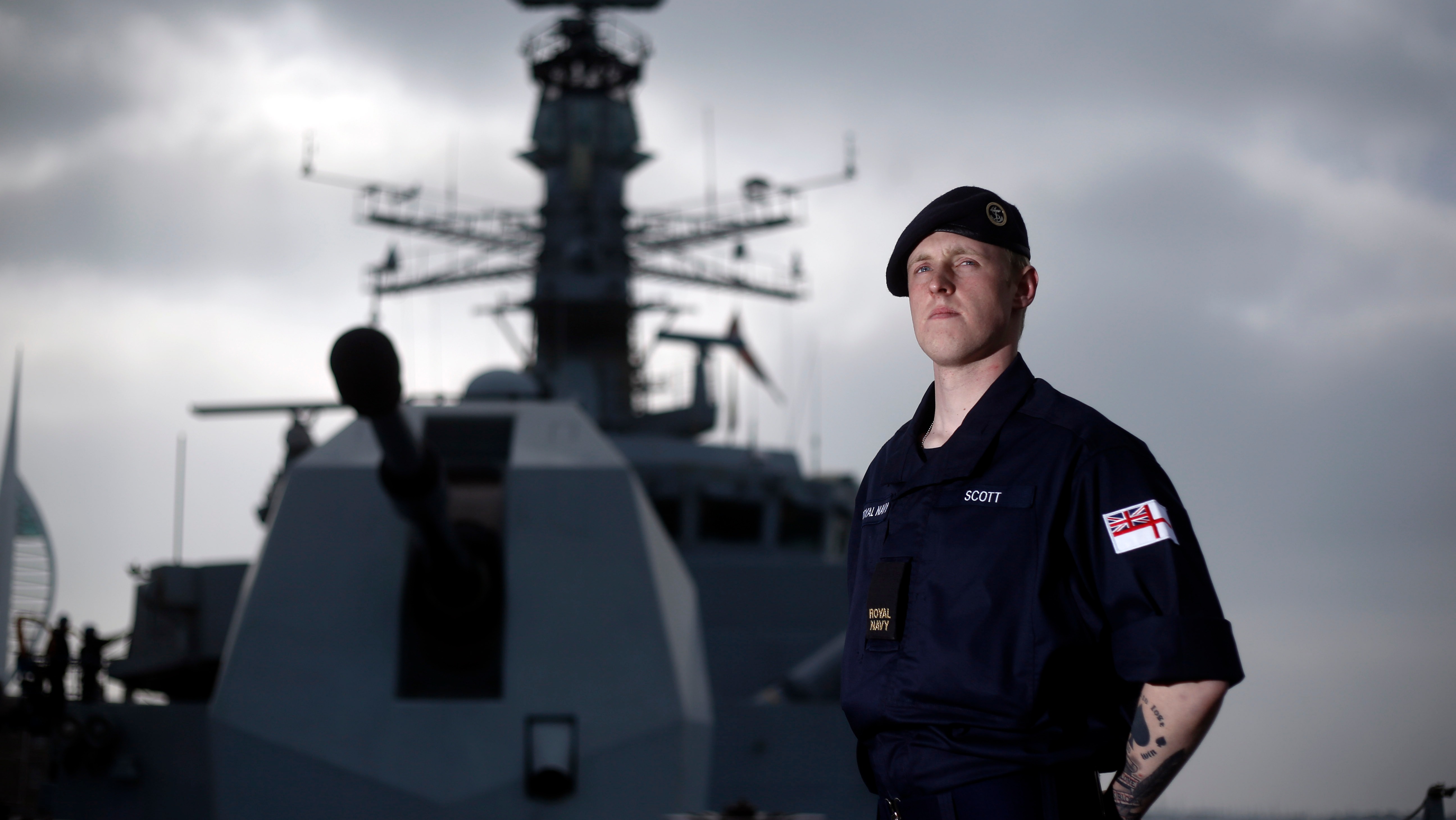 Royal Navy unveils first uniform change for 70 years | ITV News