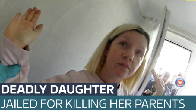 Watch the full video of a daughter confess to her parents' murder ...