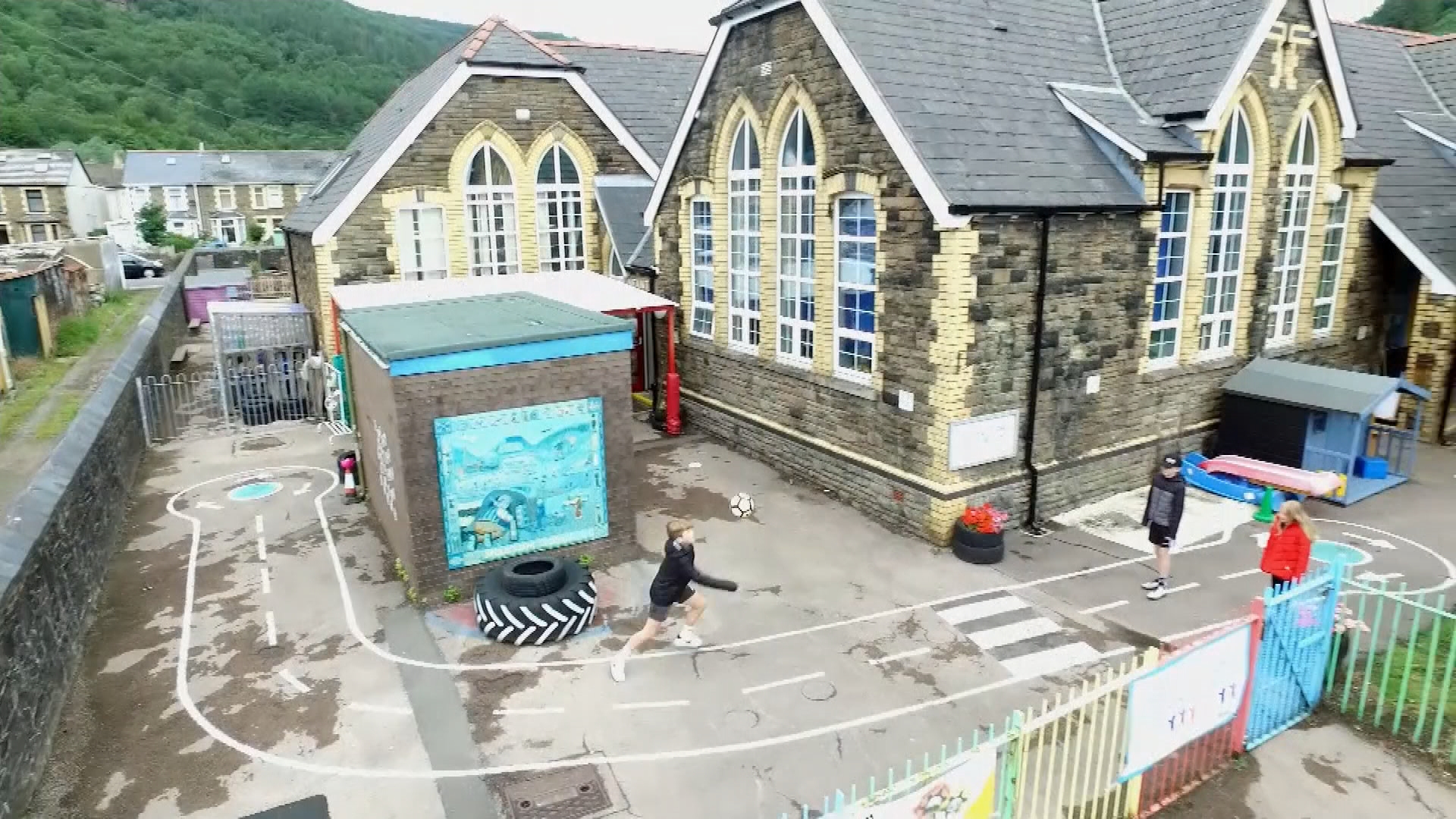 Children in Wales return to school for the first time since March ITV