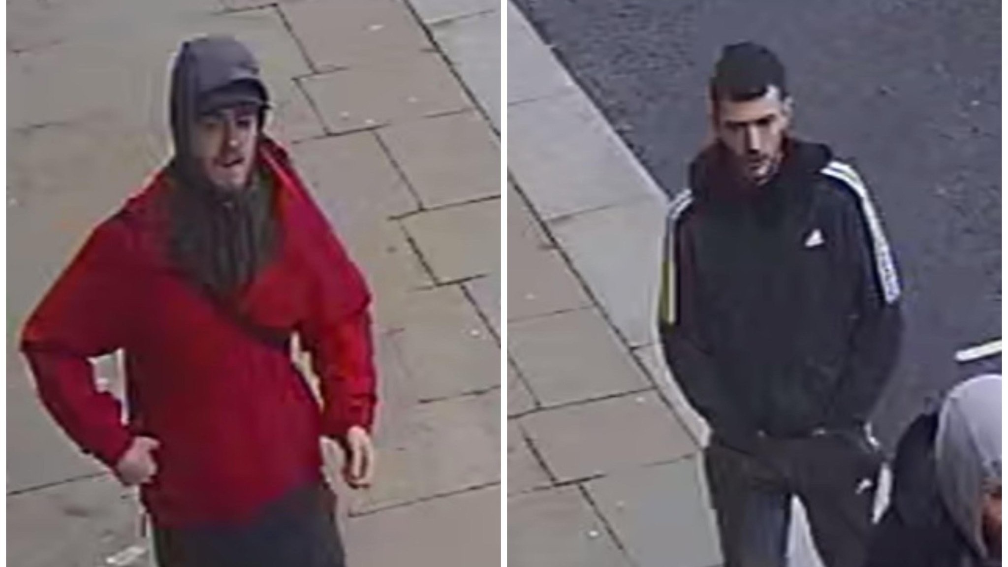 Police release pictures of men following violent attack in Bolton | ITV ...