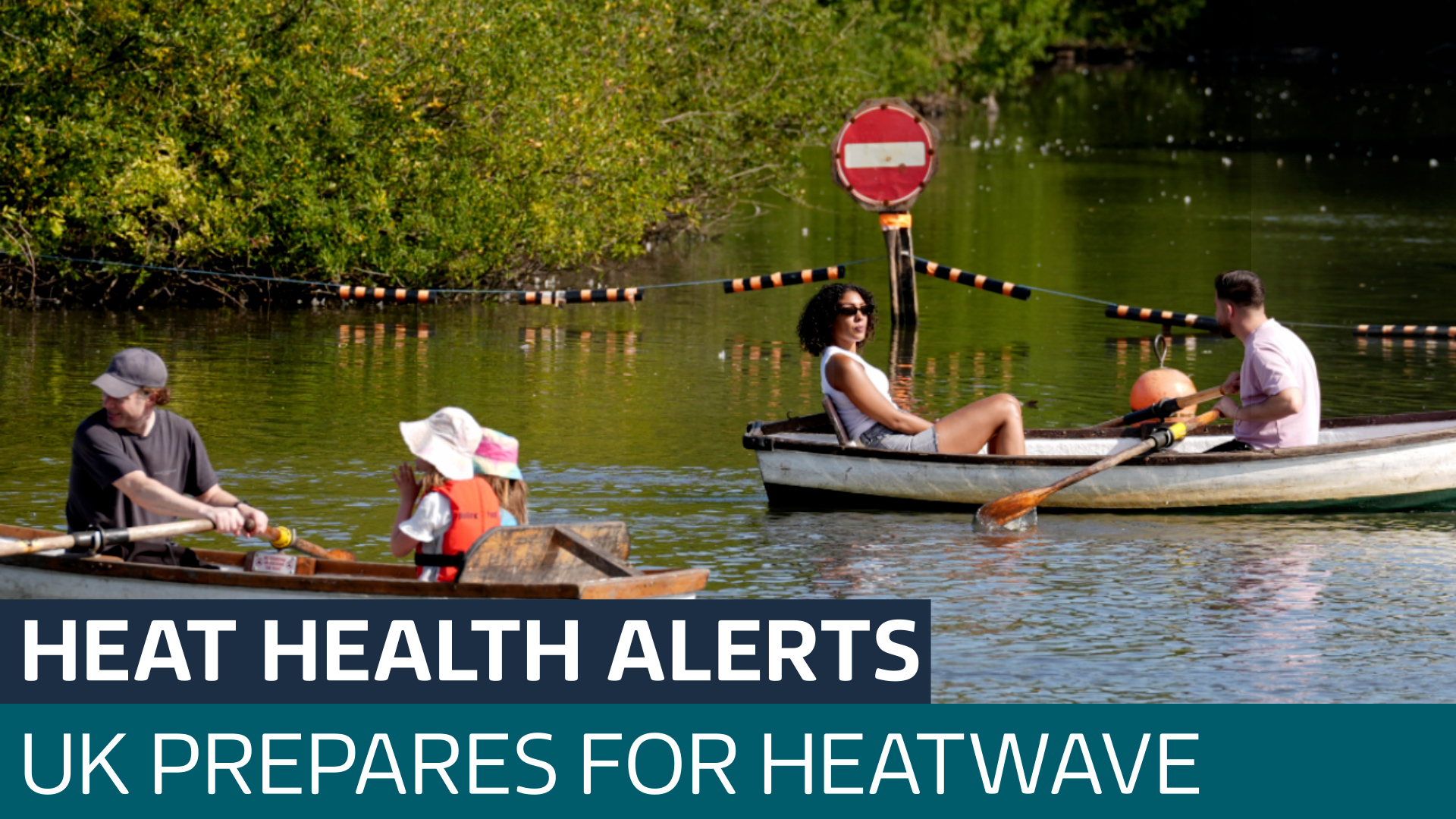 Amber heat health alerts remain in place as the UK experiences the hottest day of the year so far - Latest From ITV News