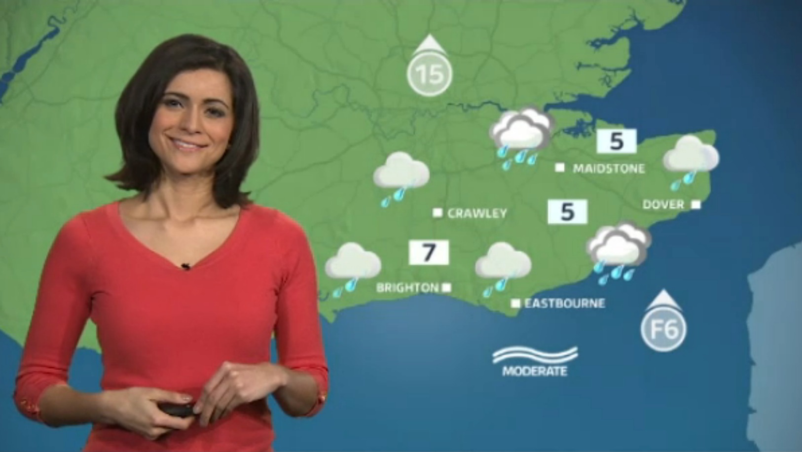 Thursday mornings weather for the east of the region | ITV News Meridian