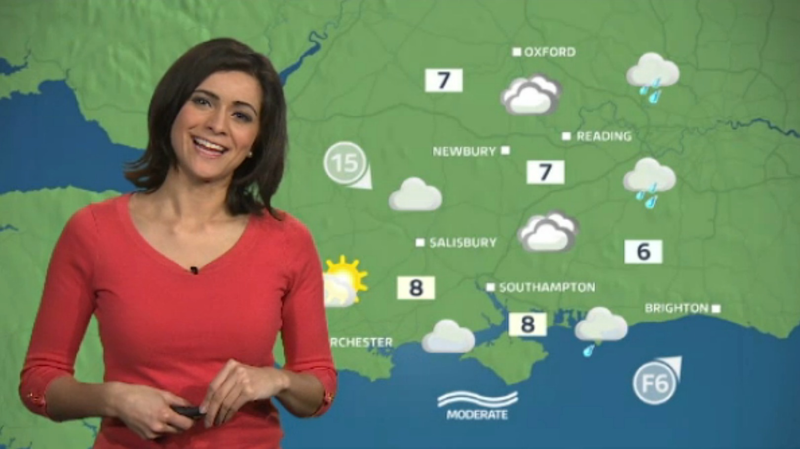 Thursday mornings weather for the west of the region | ITV News Meridian