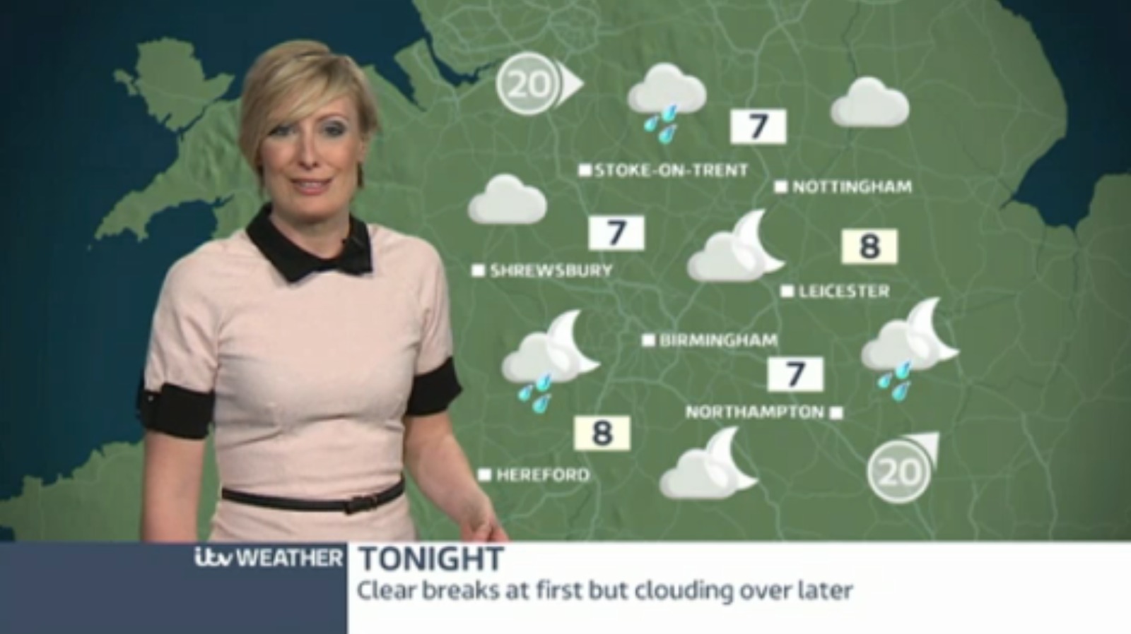 Midlands Weather: Windy with heavy rain at times | ITV News Central