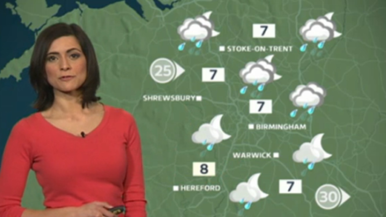 West Midlands weather: Windy and wet with gales | ITV News Central
