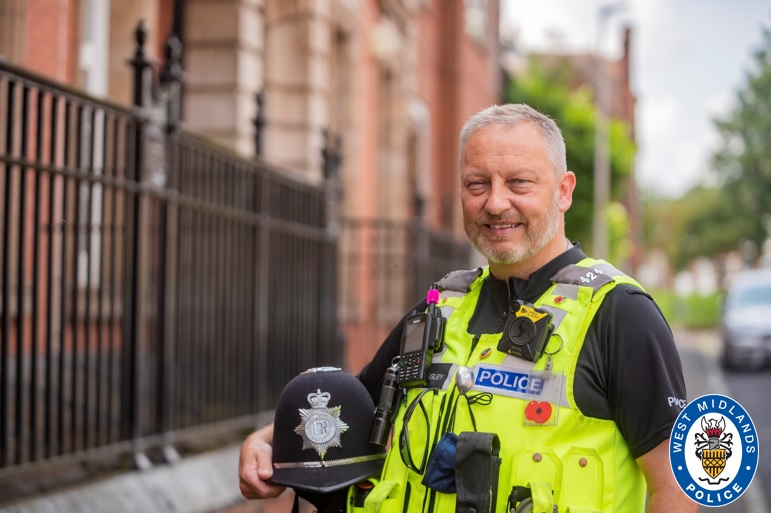 Brave bobby bounces back to become 'Officer of Year' | ITV News Central