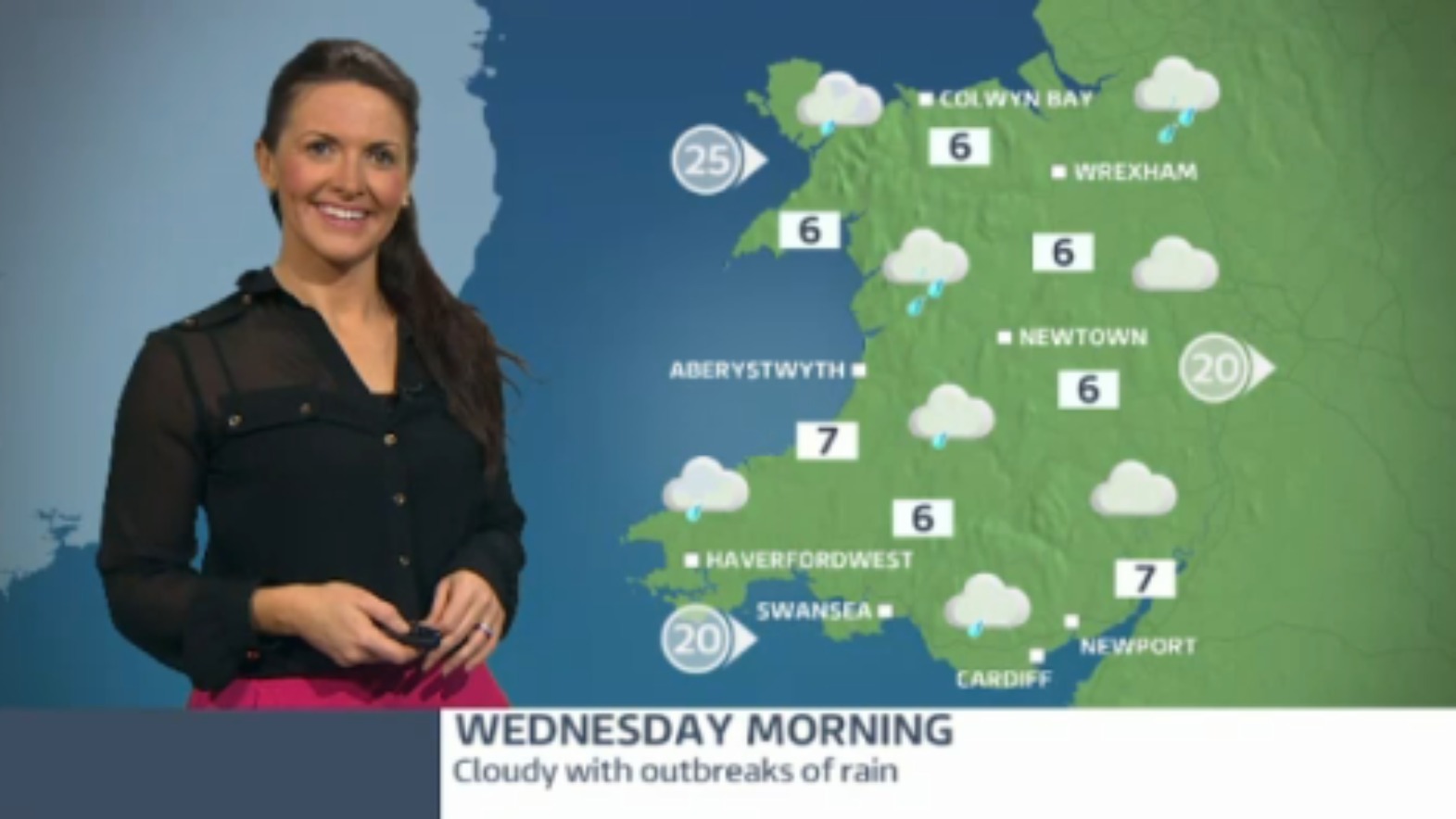 Wales weather: A cloudy and wet day with lighter winds | ITV News Wales