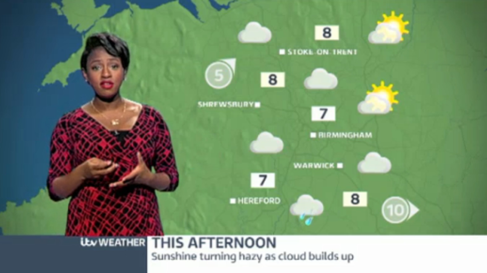 West Midlands Weather: outbreaks of rain | ITV News Central