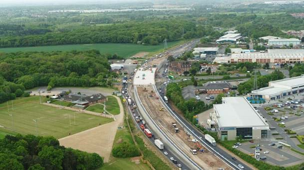 New flyover on A46 Coventry opens in time for Birmingham 2022