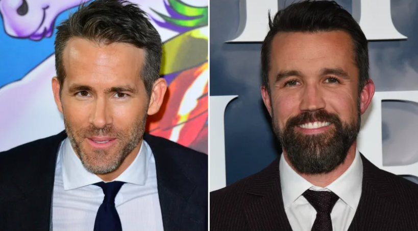 Hollywood Stars Ryan Reynolds And Rob McElhenny On The Brink Of Taking ...