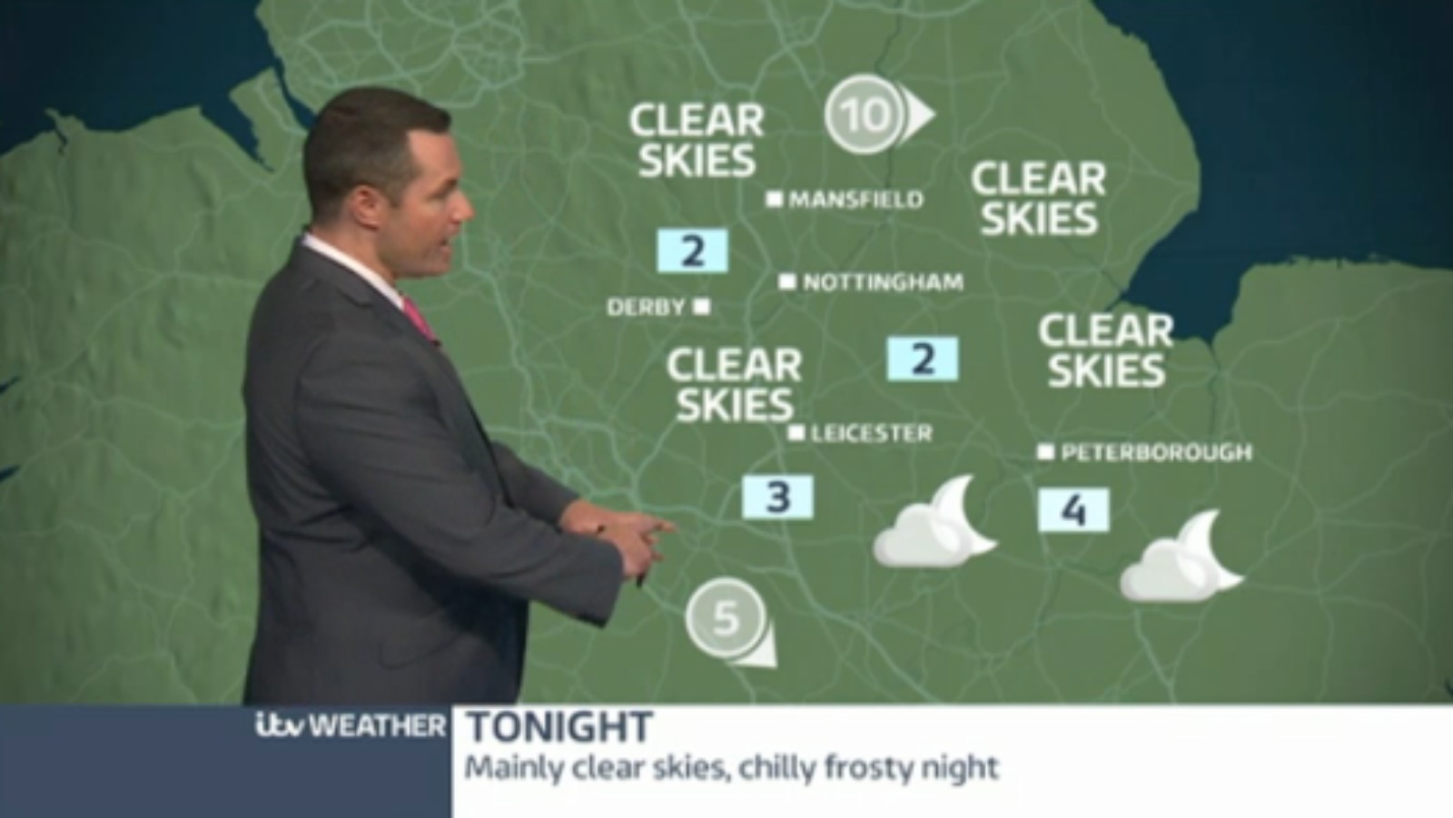 East Midlands Weather: Dry and cold overnight | ITV News Central
