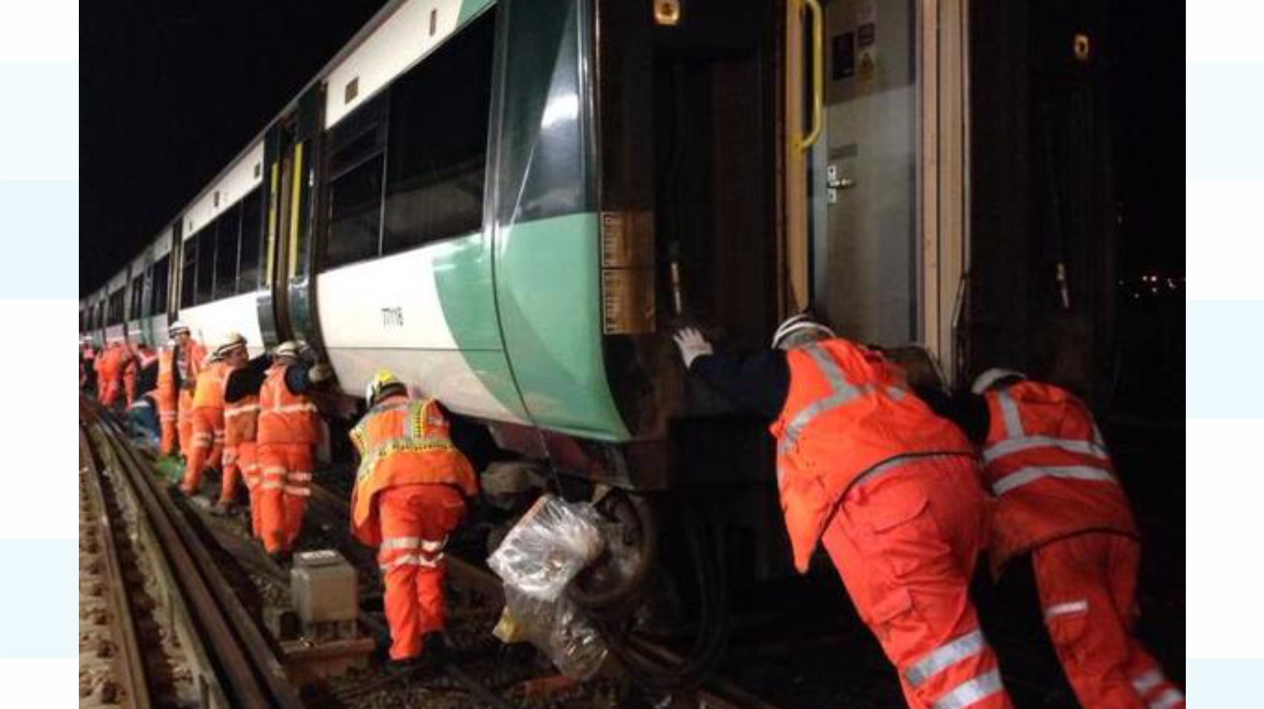'Major disruption' at Brighton station after train derails | ITV News ...