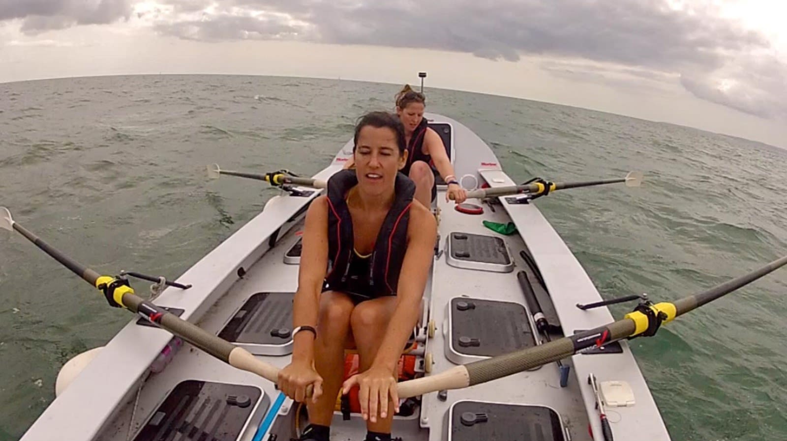 Six women set out on six month quest to row across the Pacific