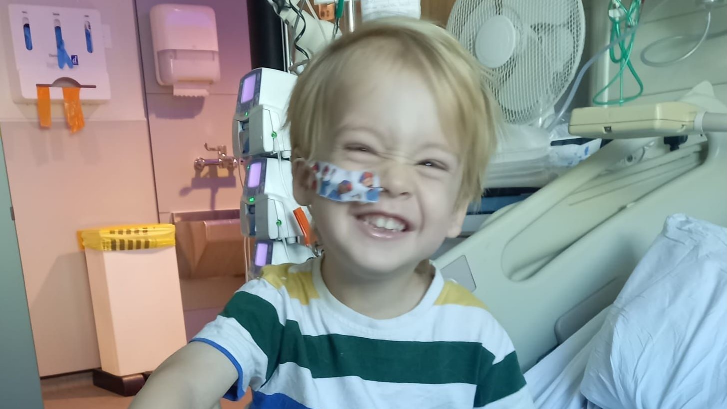 Threeyearold diagnosed with neuroblastoma after severe pain left him