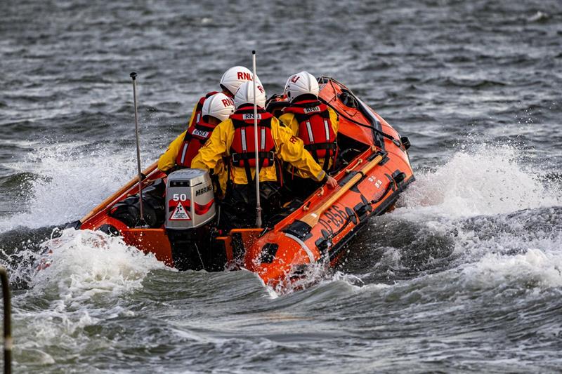 Two children rescued by RNLI in Scarborough after being cut off by high ...