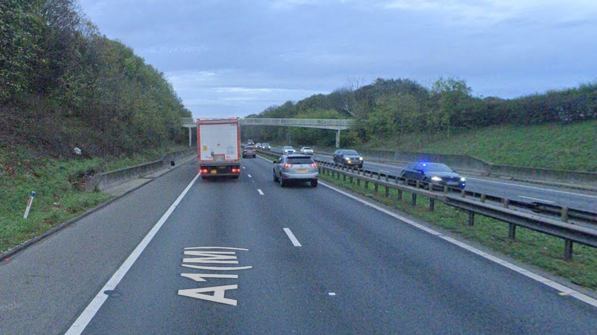 A1M closed near Doncaster after campervan fire ITV News Calendar