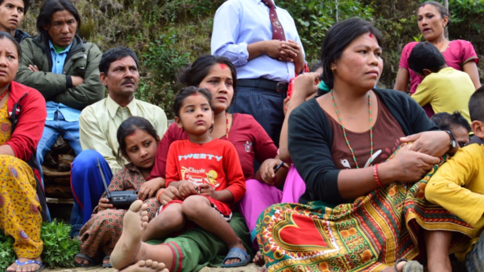 One year after deadly quake in Nepal, Villager enjoys visit from