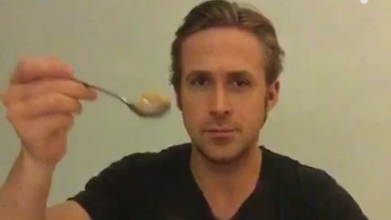 Ryan Gosling eats his cereal in honour of internet meme creator | ITV News