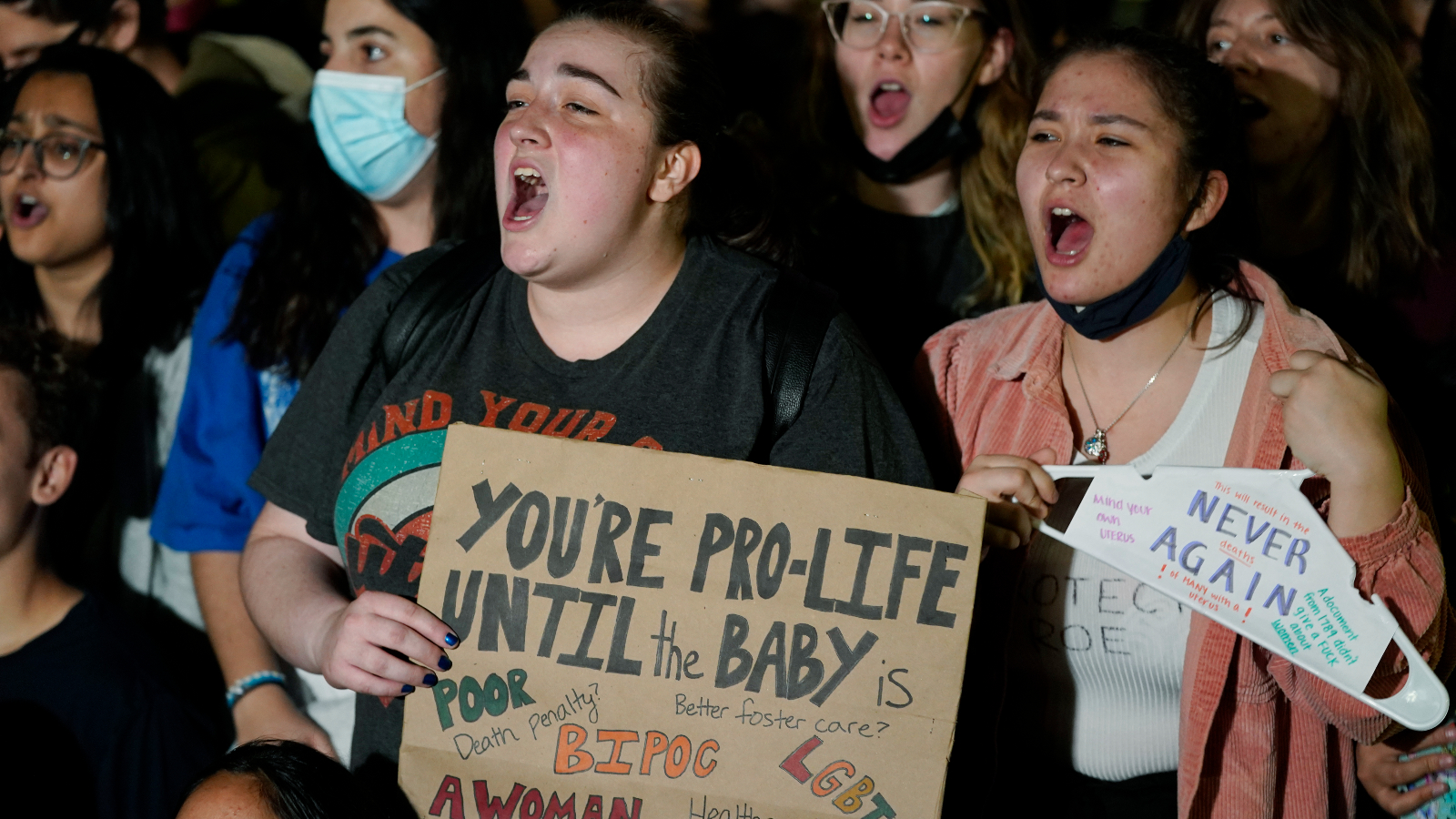 Protests have already begun as fears grow the US Supreme Court could overturn a landmark abortion case - here's what it all means. | ITV National News