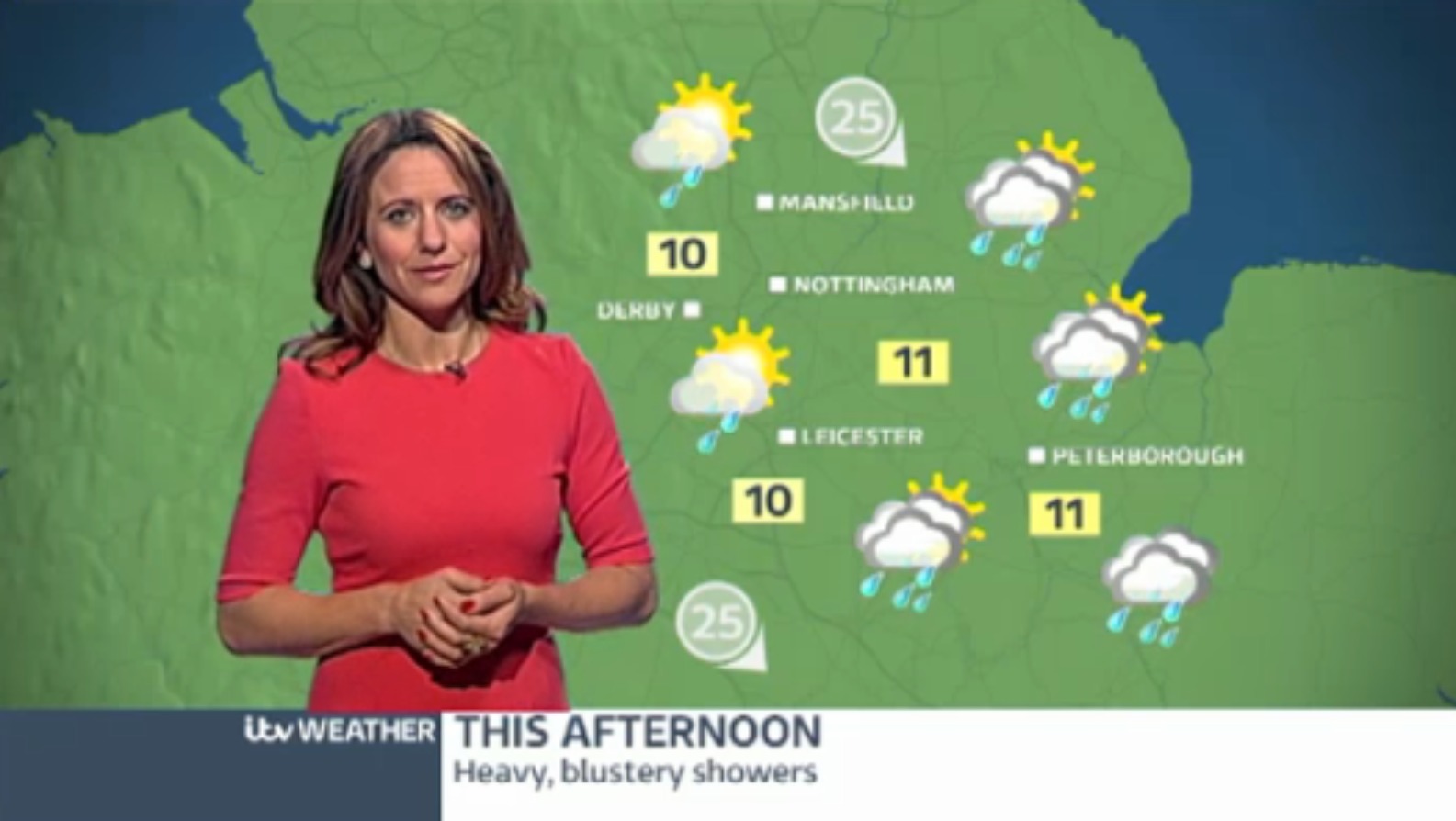 East Midlands Weather: windy with showers | ITV News Central
