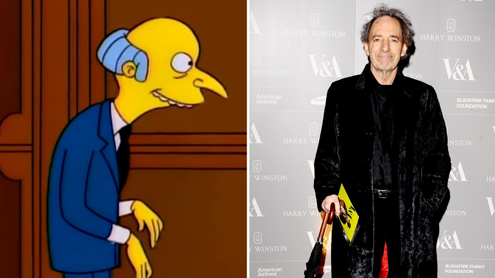 Harry Shearer, the voice of Ned Flanders, Mr Burns and Principal
