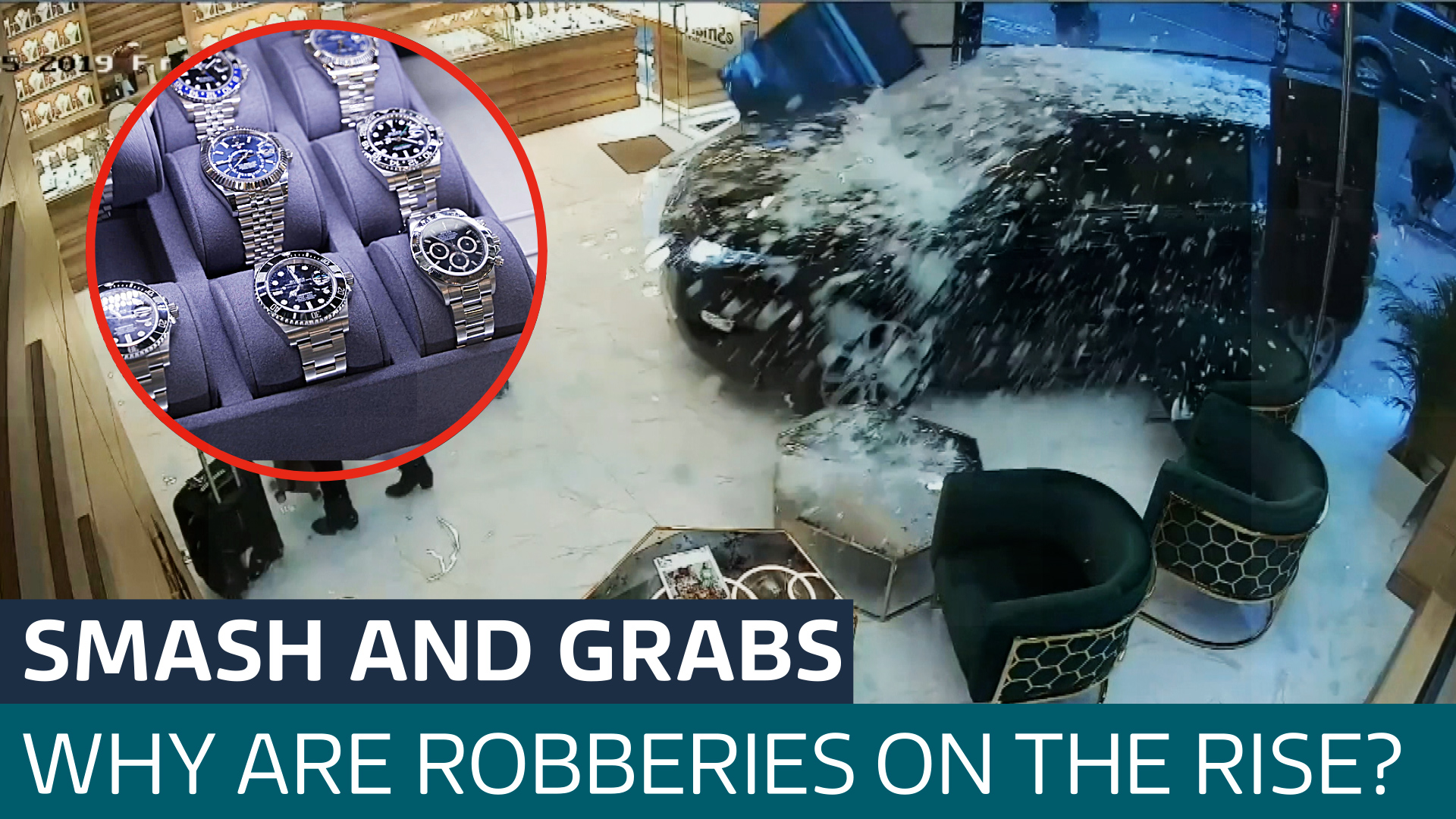 How smash-and-grab raids 'ruin lives' - and why the crime has been growing - Latest From ITV News
