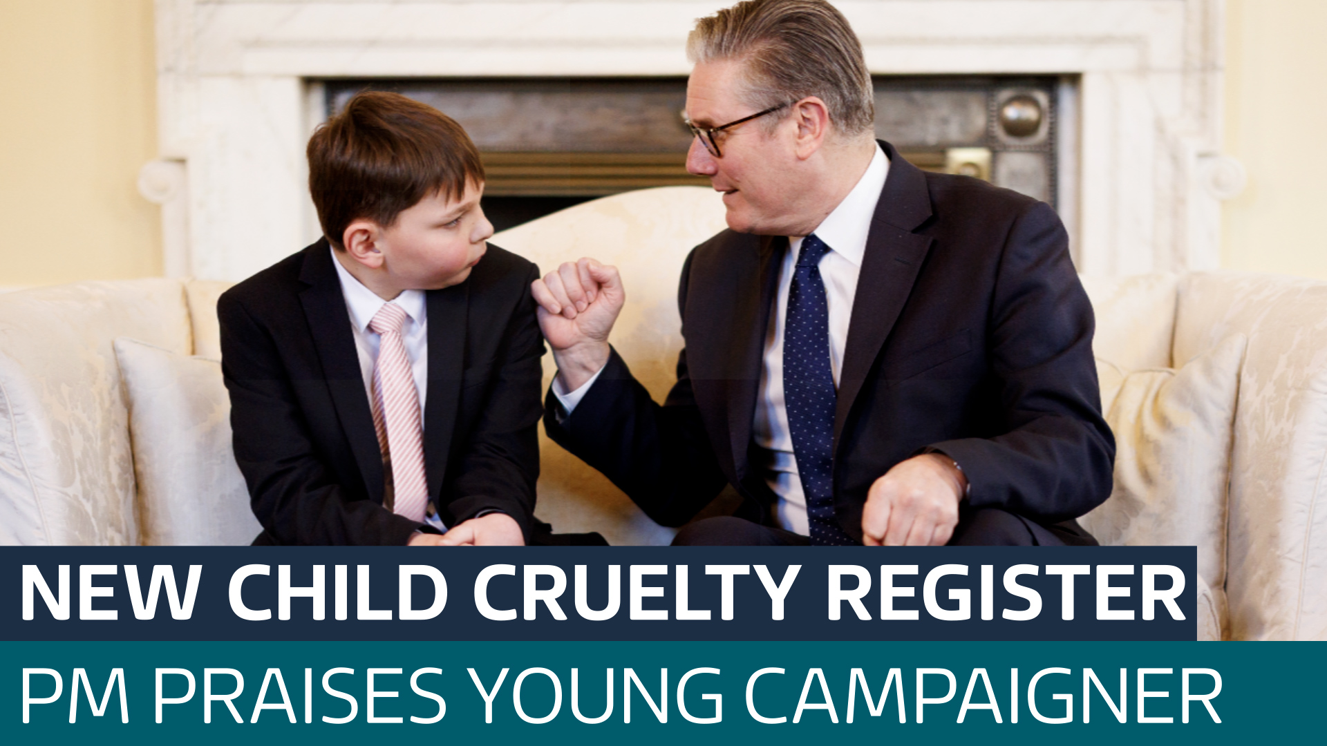 Tony Hudgell and mum Paula meet Keir Starmer to discuss new child cruelty register - Latest From ITV News