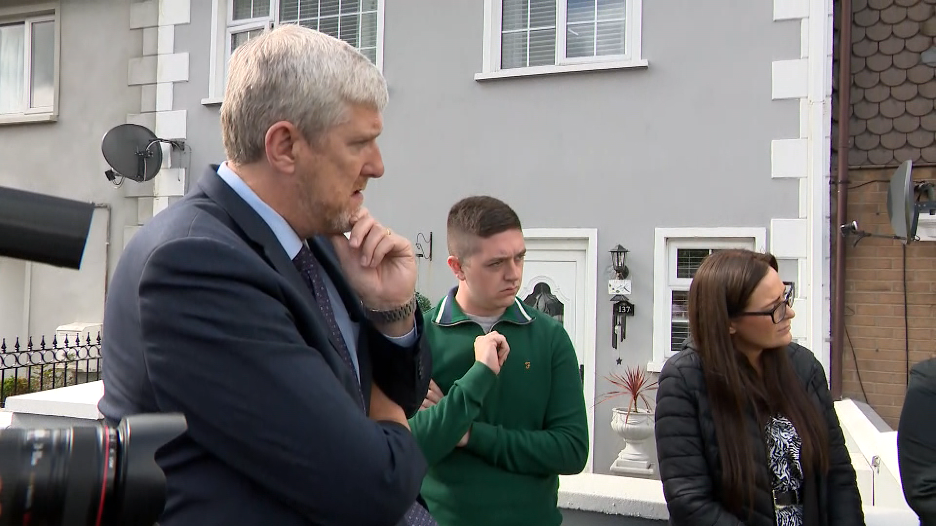 Infrastructure Minister returns to Strabane following July flooding ...