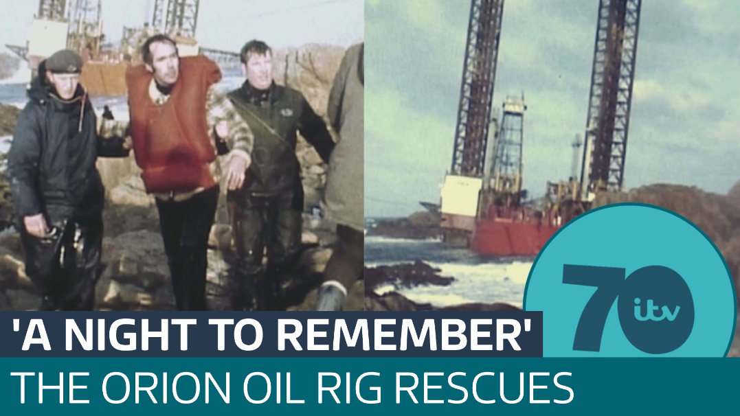 ITV at 70: The Orion oil rig disaster which led to one of Guernsey's ...