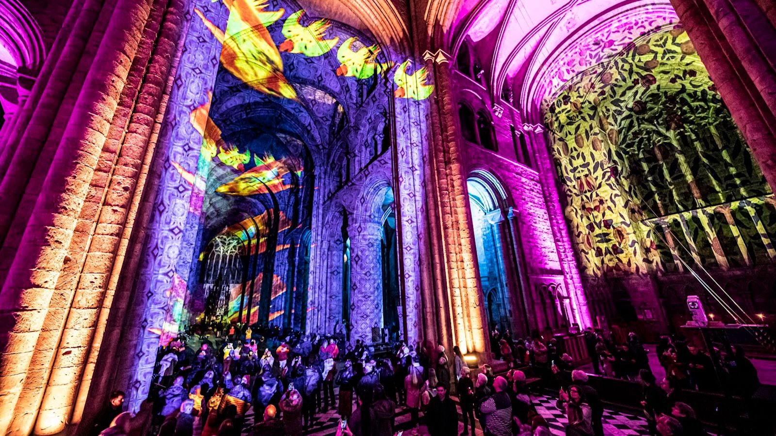 Luxmuralis light show set to return to Durham Cathedral ITV News Tyne