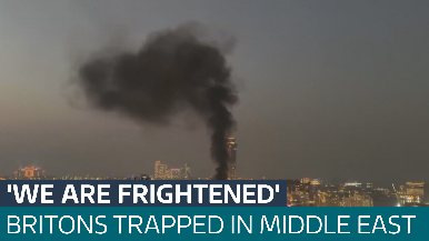 'It is scary': The Britons caught up in the conflict in the middle east ...