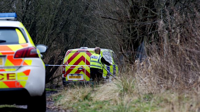 Human bones have been discovered on marshland in Horwich