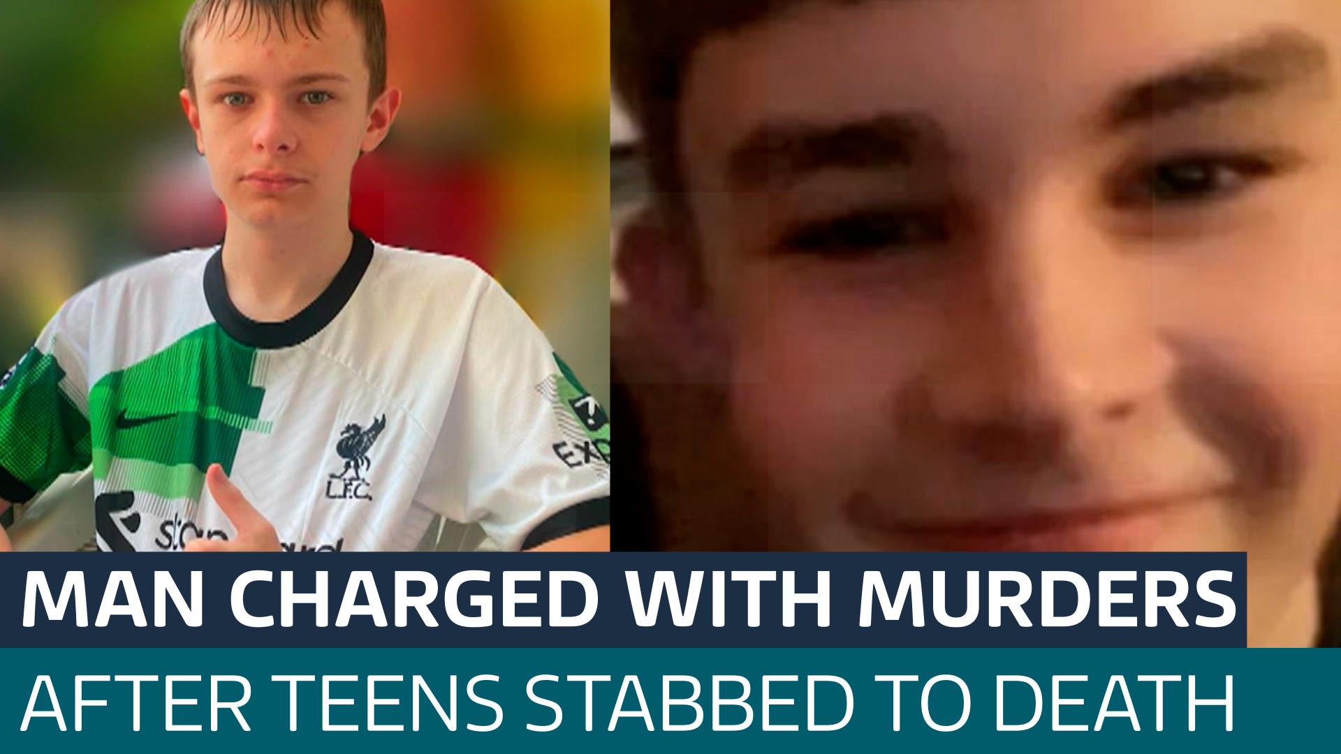Man charged with the murders of two teenagers stabbed to death in ...
