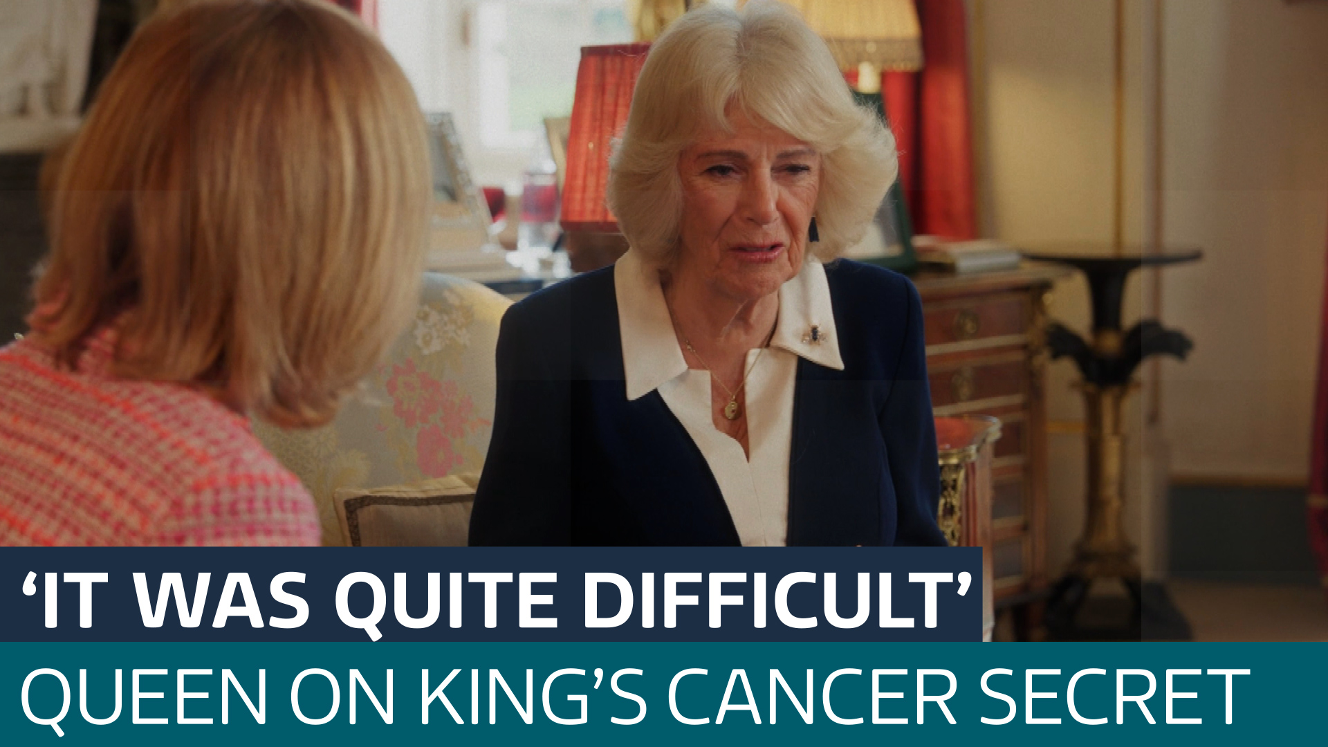 Camilla longed to reveal King’s cancer diagnosis on ‘difficult’ charity visit