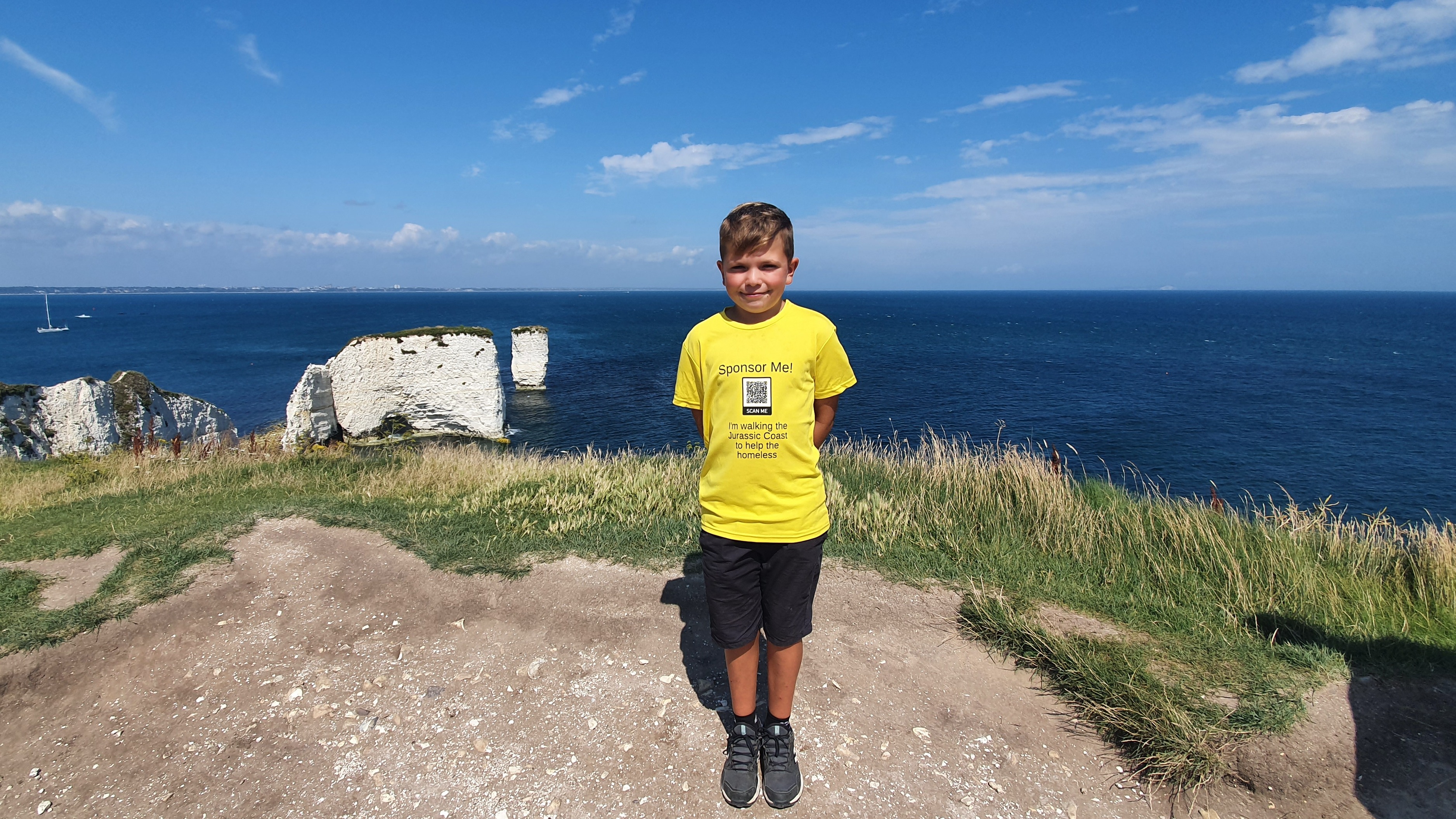 Nine-year-old Bristol boy walks Jurassic Coast path for homeless ...