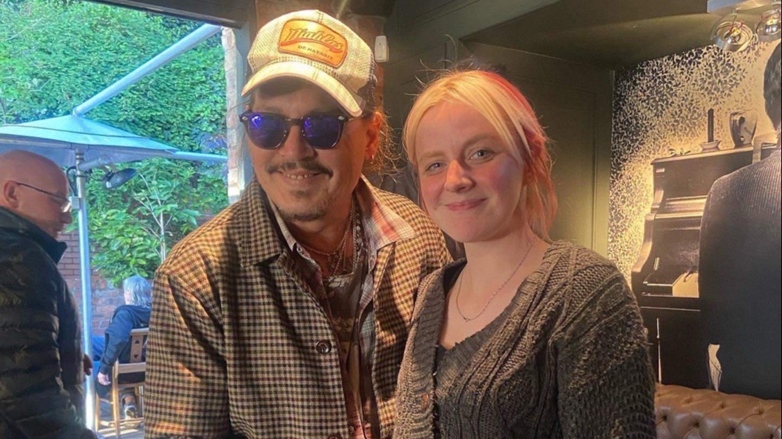 Johnny Depp pictured cuddling a badger at Kent rescue centre after winning  Amber Heard defamation trial, Ents & Arts News