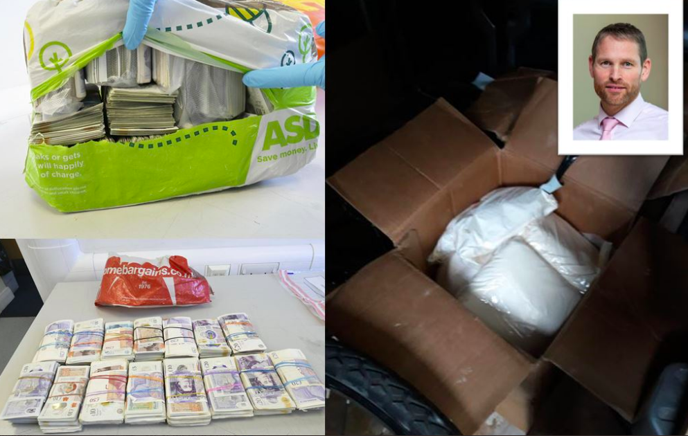 Police in North East seized more than £1m cash and 132 kilos of drugs ...
