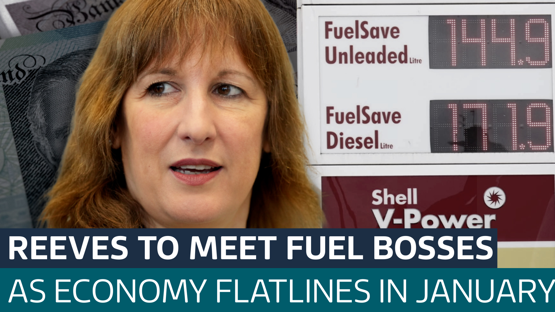 Petrol bosses warned over profiteering as UK economy flatlines in January - Latest From ITV News
