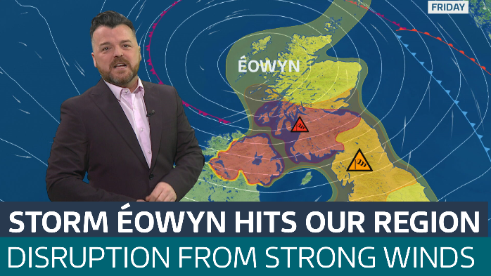 Storm Éowyn hits the Border region with very strong winds - Latest From ...