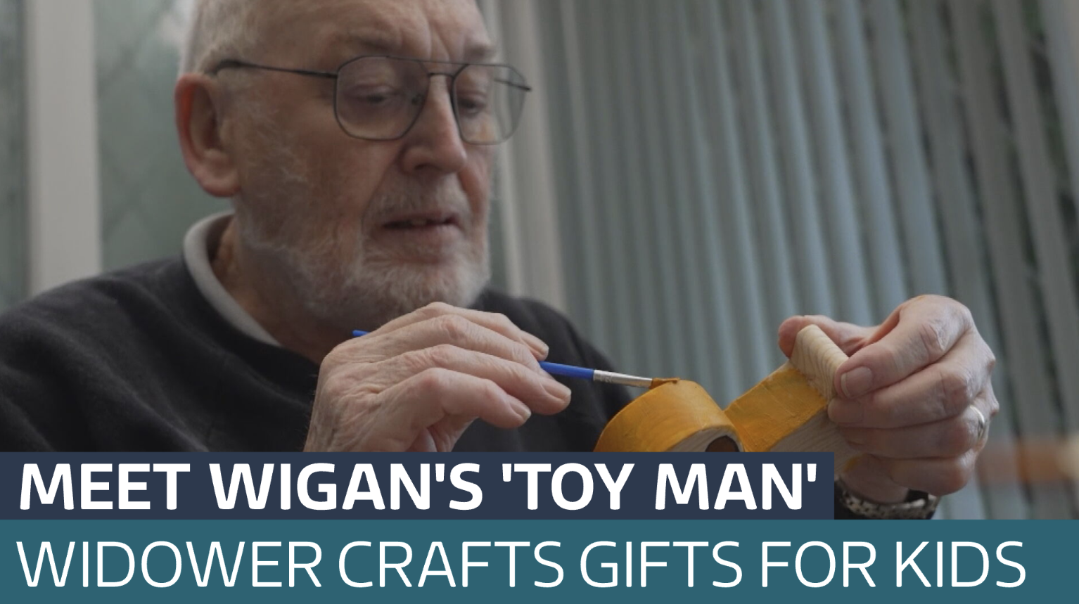 The 80-year-old widower making wooden toys for local children - Latest ...