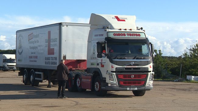 Lorry drivers and haulage company owners have been warned to be vigilant. 