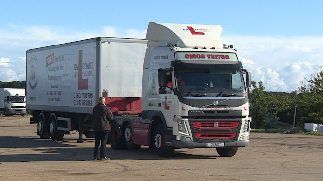 Lorry drivers and haulage company owners have been warned to be vigilant.