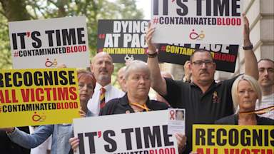 Victims of infected blood scandal to receive an extra £1 billion from government